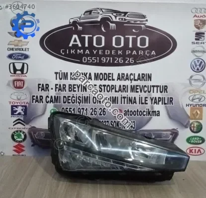 Orjinal Çıkma Skoda Scala Sağ Far - Oto Yedek Parça