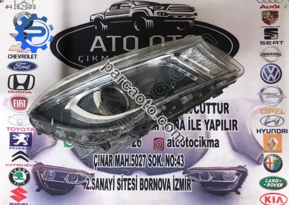 Mercedes w117 cla orjinal çıkma sağ far