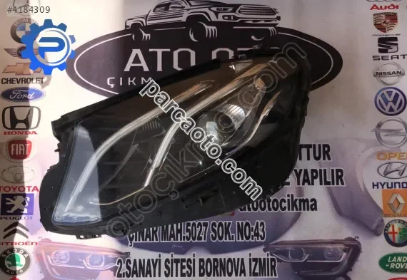 Mercedes-Benz A Serisi Far - İzmir Bornova