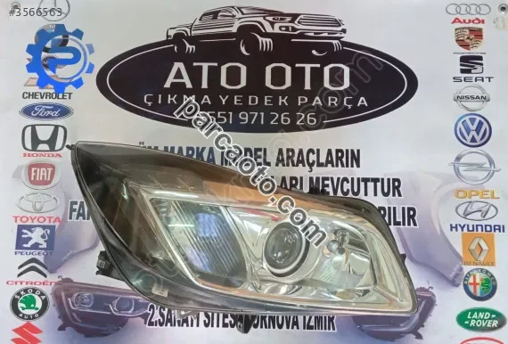 Opel Insignia Far - İzmir Bornova