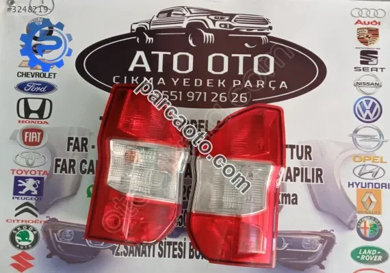 Ford courier orjinal çıkma sağ sol stop