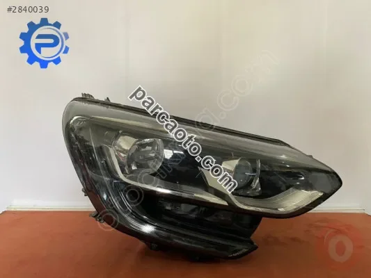 Renault megane 4 çıkma sağ sol far içi siyah