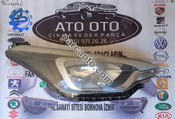Hyundai i20 orjınal çıkma sağ far