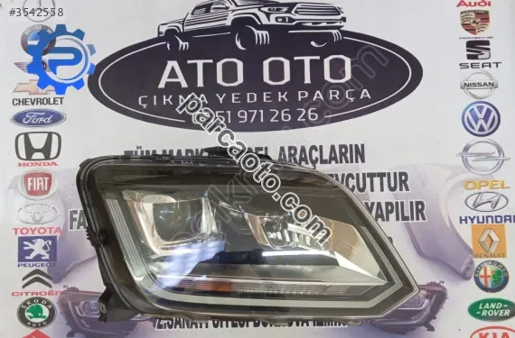 Volkswagen amarok orjinal çıkma sağ far  2h3941032