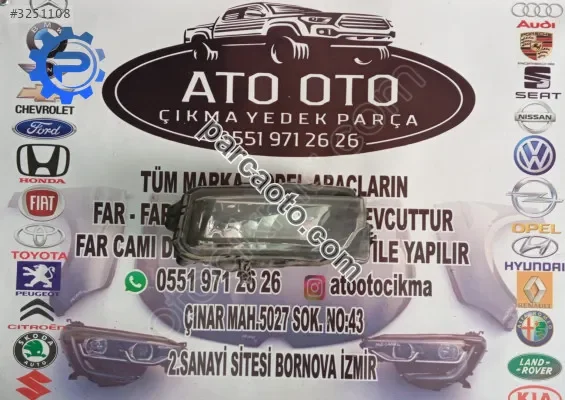 Volkswagen Caddy Sis Farı - İzmir Bornova