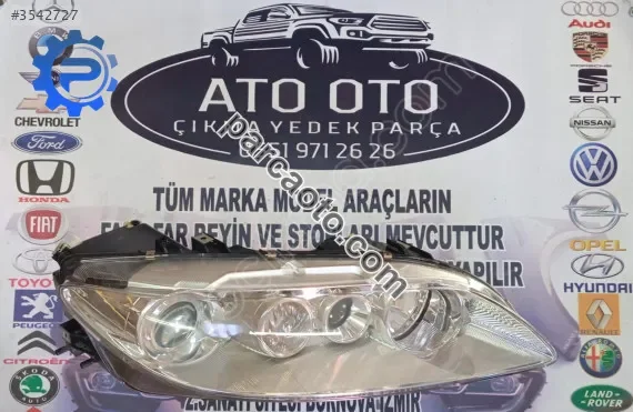 Mazda 6 orjinal çıkma sağ far