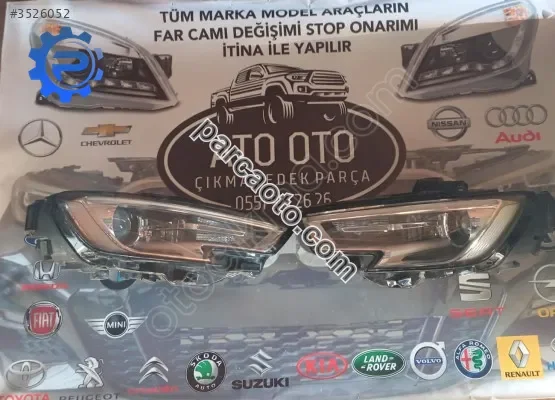 Audi a3 orjinal çıkma sağ sol far