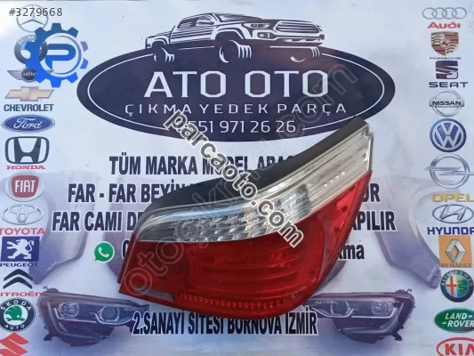 Bmw 5 serisi e 60 orjinal çıkma sağ arka stop