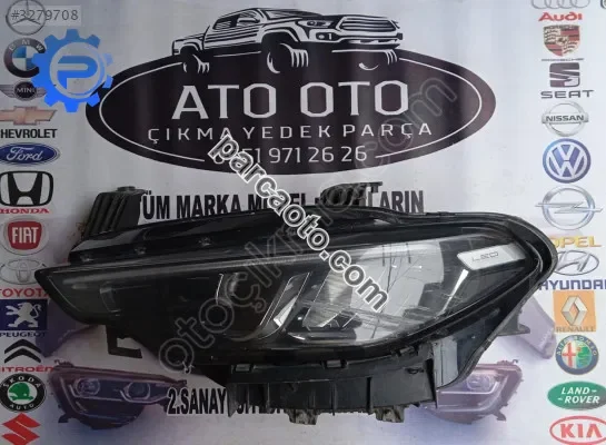 Fiat egea orjinal çıkma sol far