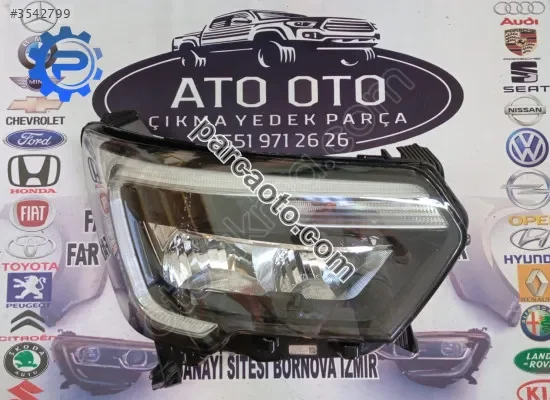 Renault master 4 orjinal çıkma sağ far