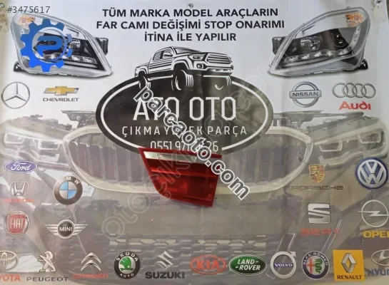 Bmw x3 f25 sağ iç stop orjinal çıkma 2013-2015 721731412