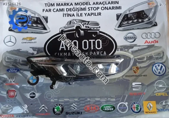 Honda city orjinal çıkma sağ far