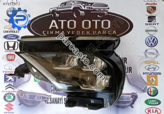 Citroen c4 cactüs orjinal çıkma sol far