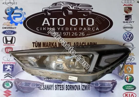 Hyundai tucson orjinal çıkma sol far