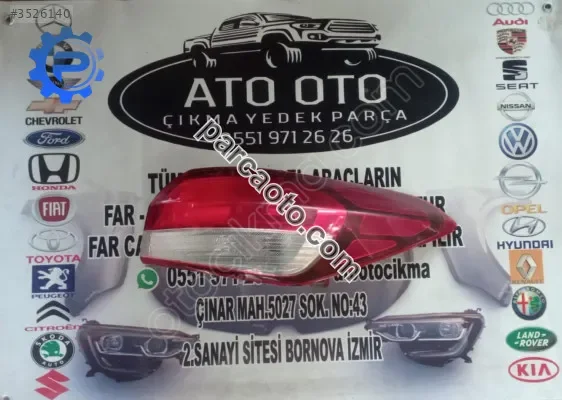 Kıa cerato orjinal çıkma sağ stop