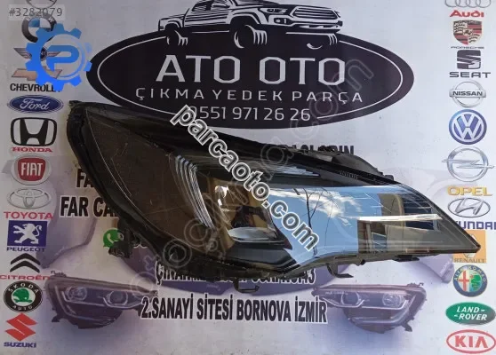 OPEL ASTRA K Modeli İçin Orjinal Sağ Far - Çıkma Parça