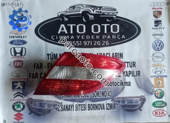 Mercedes w204 orjinal cıkma sağ stop