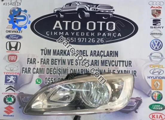 Volvo s60 v60 orjinal çıkma sol far
