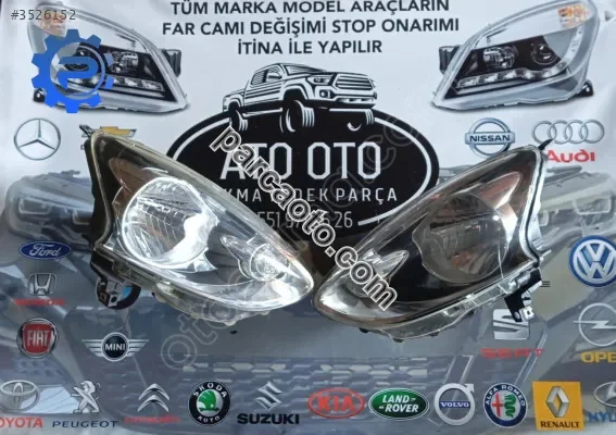 Nissan micra orjinal çıkma sağ sol far