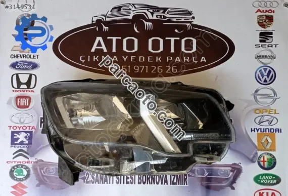 Peugeot Rifter Far - İzmir Bornova