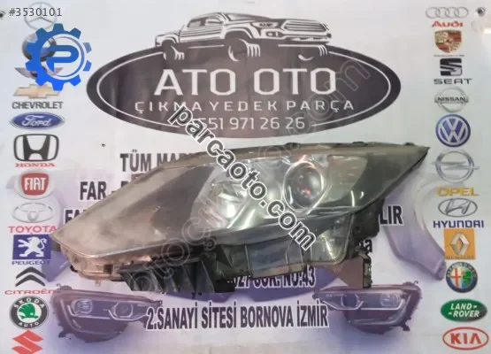 Nissan qashqai orjinal çıkma sol far