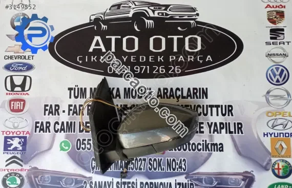 Volkswagen polo orjinal çıkma sol ayna