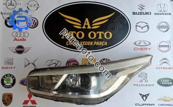 KIA CEED Modeli İçin Orjinal Sol Far Çıkma Parçası