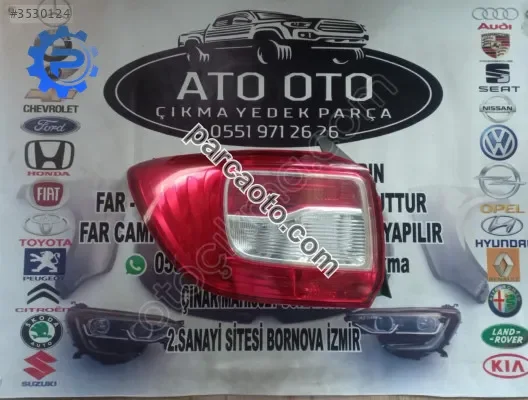 Renault symbol orjinal çıkma sol stop