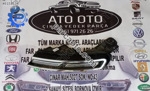 Citroen C5 Gündüz Farı - İzmir Bornova