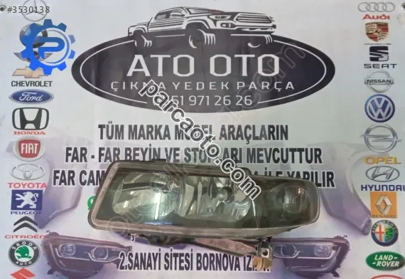 Seat toledo orjinal çıkma sol far
