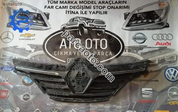 Renault megane 4 orjinal çıkma ön panjur