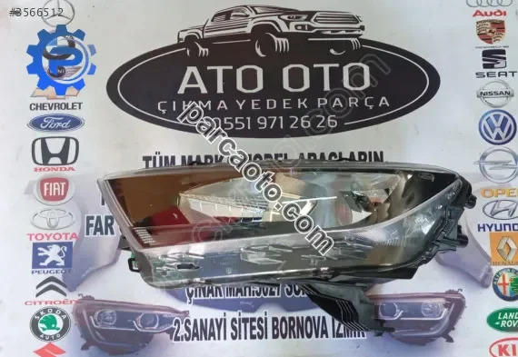 Ford tourneo connect orjinal çıkma sol far