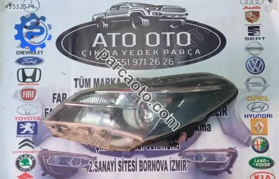Toyota yaris orjinal çıkma sol far