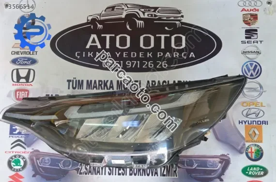 Ford transit custom orjinal çıkma sol far