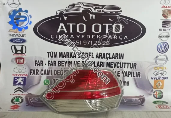 Nissan xtrail orjinal çıkma sol arka stop