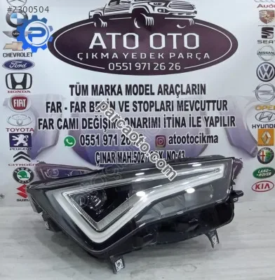 Seat ateca cupra orjınal çıkma sağ far 1ex01489132