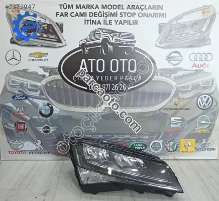 Skoda süper b orjinal çıkma sağ far