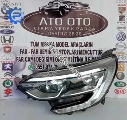 Renault megane 4 orjinal çıkma sol far