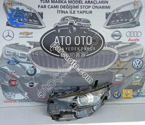 Toyota auris orjinal çıkma sol far