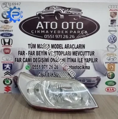 Chevrolet aveo orjinal çıkma sağ sol far tampon kaput
