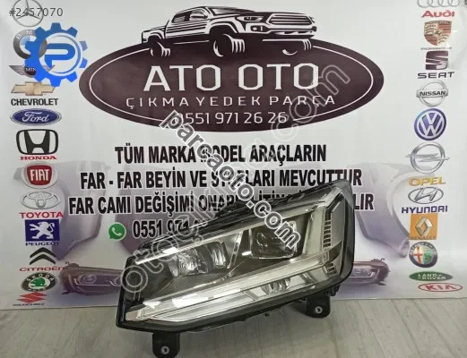 Audi q2 orjinal çıkma sağ sol far