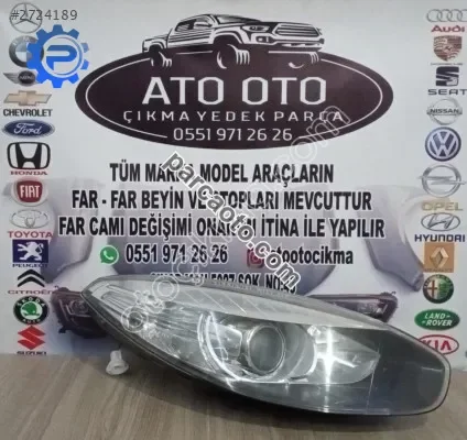 Renault fluence orjinal çıkma sağ far