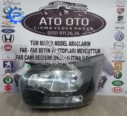 Orjinal Ford Transit Sol Far Çıkma Parça