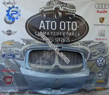 Opel corsa d bagaj kapağı çıkma parça