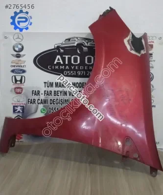 Renault Clio 3 Orjinal Çıkma Sol Ön Çamurluk