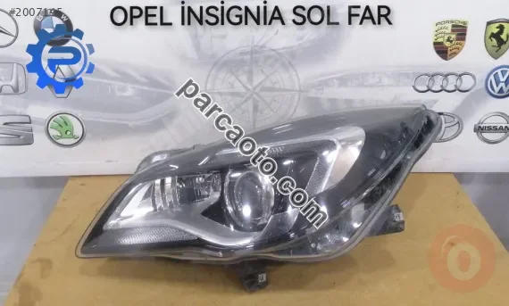 Opel insignia sol far orjinal çıkma