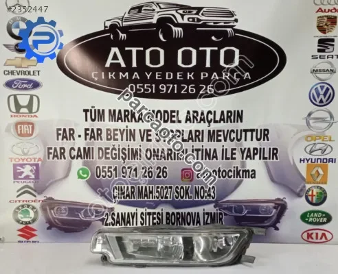 Volkswagen b8 orjinal çıkma sağ far