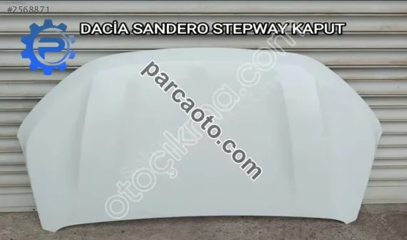 Dacia sandero stepvay kaput orjinal çıkma parça