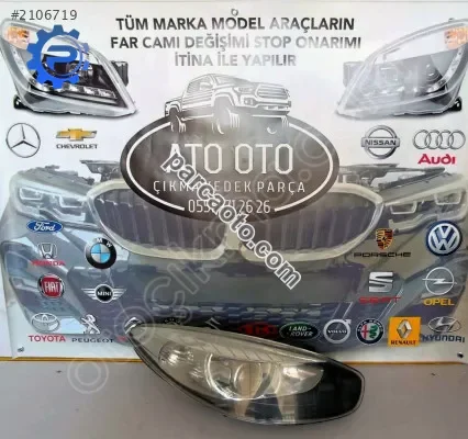 Renault fluence  orjınal çıkma sağ far