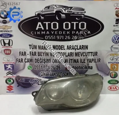 Fiat albea sol ön far - orjinal çıkma parça
